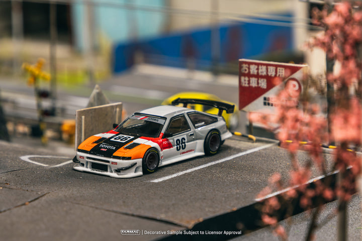 [Preorder] Tarmac Works 1:64 Toyota Sprinter Trueno AE86 Widebody TRD - Silver