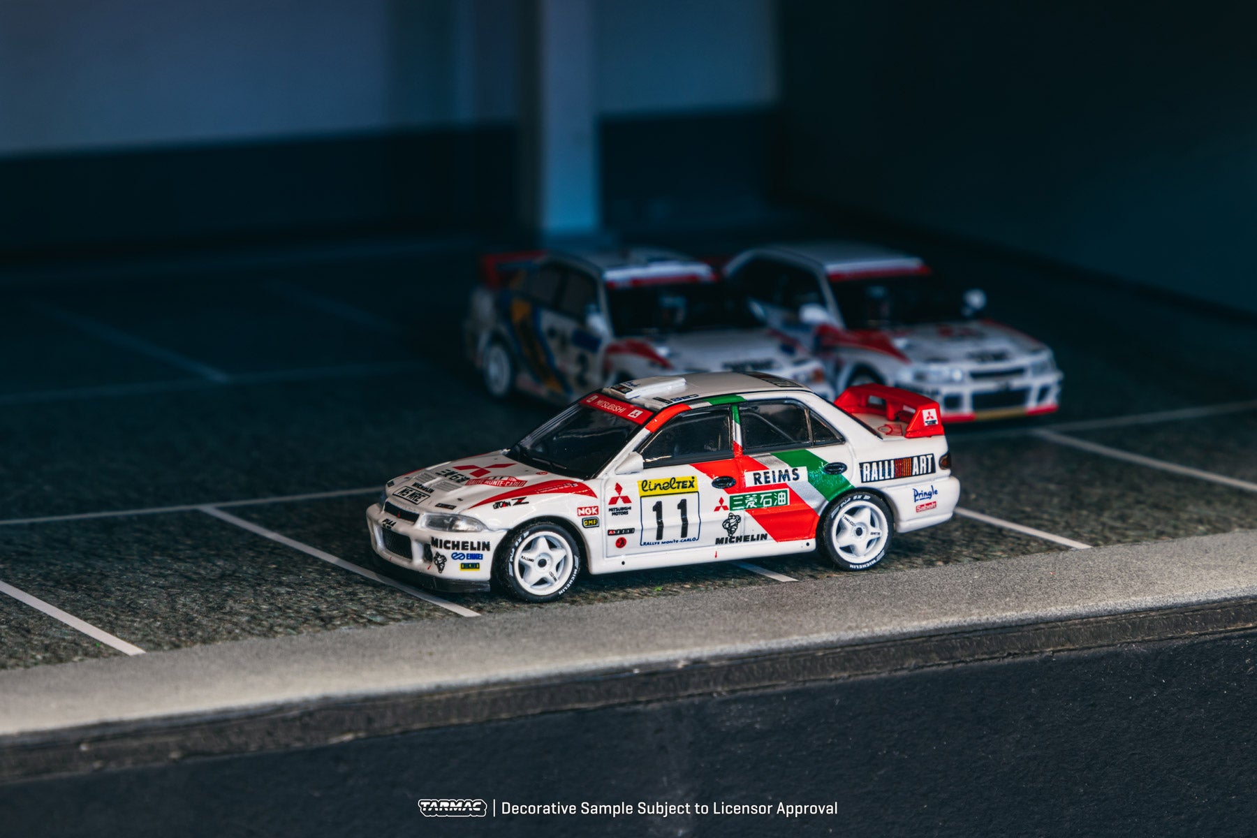 Tarmac Works 1:64 Mitsubishi Lancer Evolution II Rallye