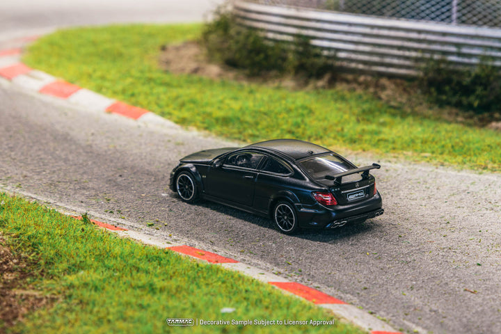 [Preorder] Tarmac Works 1:64 Mercedes-Benz C 63 AMG Coupé Black Series Matte Black