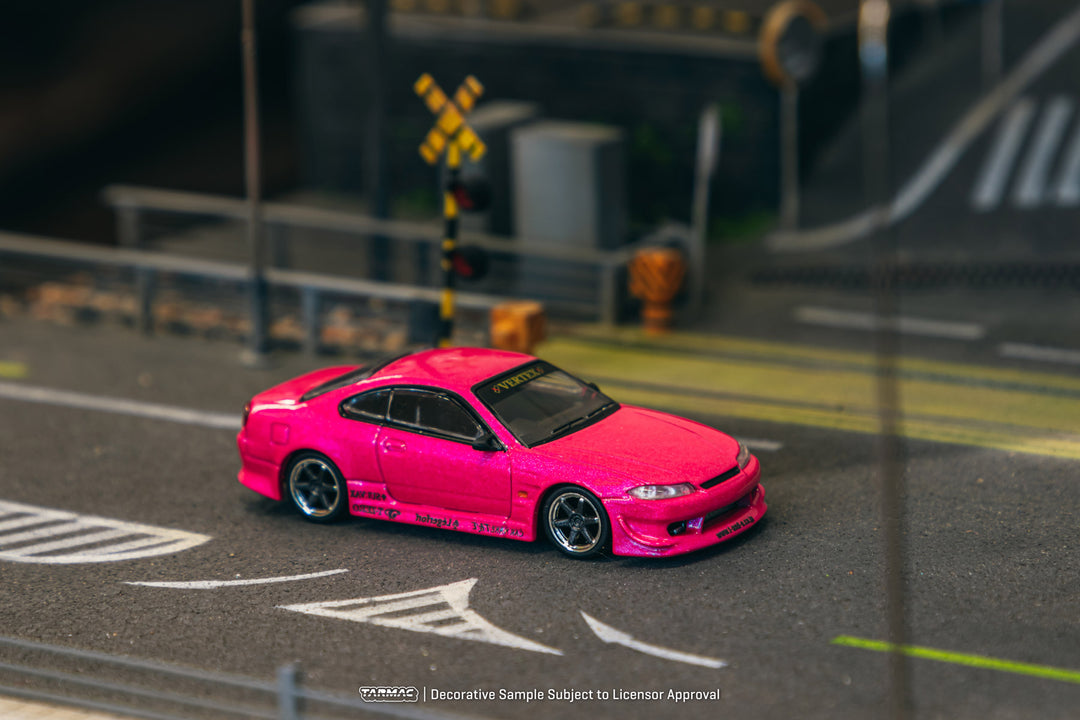 [Preorder] Tarmac Works 1:64 VERTEX Nissan Silvia S15 - Pink Metallic