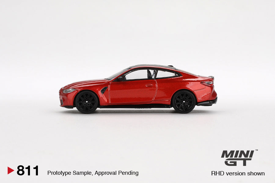 MINIGT 1:64 BMW M4 Competition (G82) Sahkir Orange MGT00811-BL