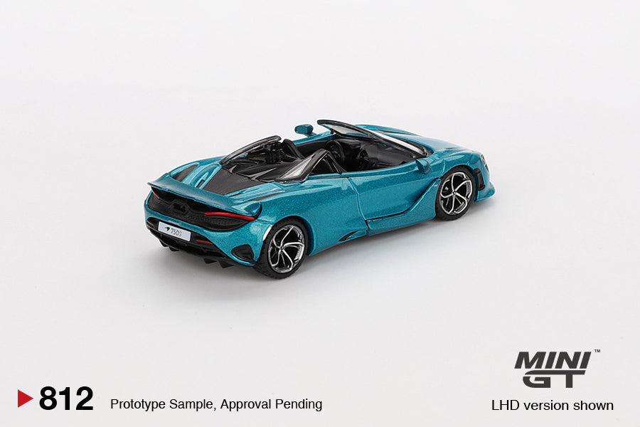 [Preorder] MINIGT 1:64 McLaren 750S Spider Belize Blue MGT00812