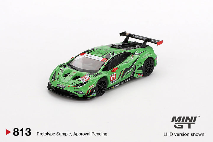 [Preorder] MINIGT 1:64 Lamborghini Huracán GT3 EVO2 #63 Iron Lynx IMSA 2023  Daytona 24 Hrs.