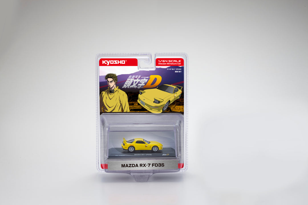 [Preorder] Kyosho 1:64 INITIAL D MAZDA RX-7 (FD3S)