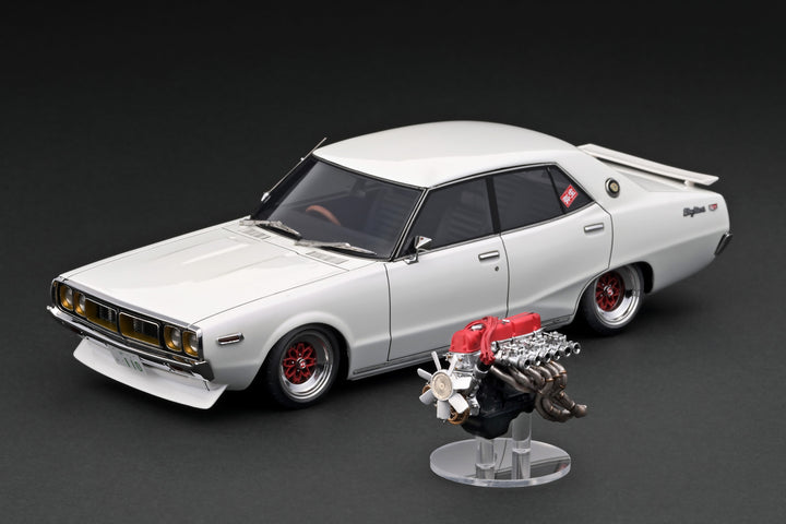 [Preorder] Ignition Model 1:18 Nissan Skyline 2000 GT-X (GC110) - Pearl White