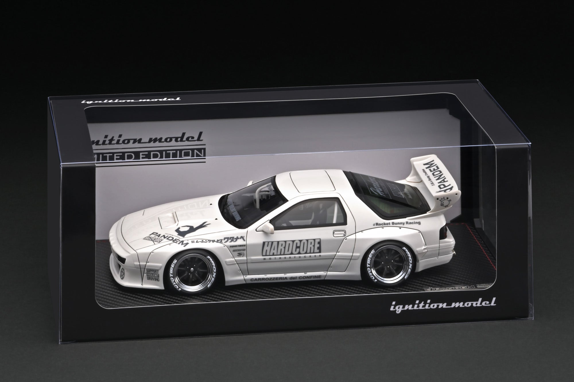 Ignition Model 1:18 PANDEM Mazda RX-7 (FC3S) - White