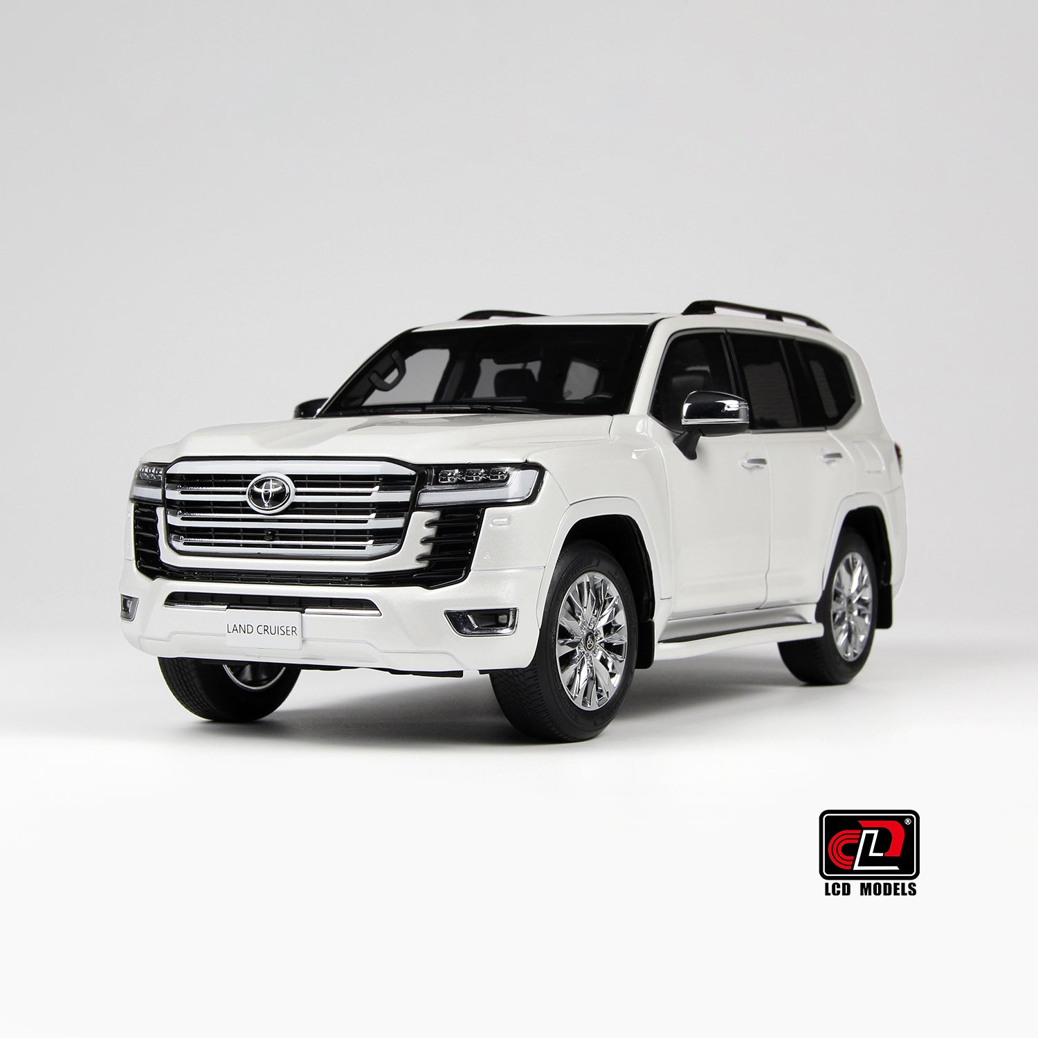 電池付 トヨタ ランドクルーザー ランクル 1/18 SUV ホワイト