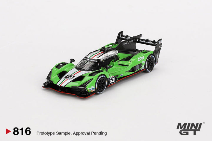 [Preorder] Mini GT 1:64 Lamborghini SC63 #63 Iron lynx 2024 IMSA Sebring 12 Hrs