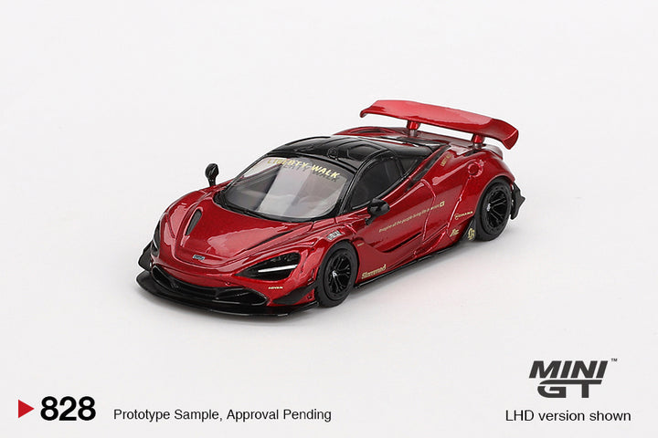 [Preorder] Mini GT 1:64 McLaren 720S LB Works Gem Red MGT00828