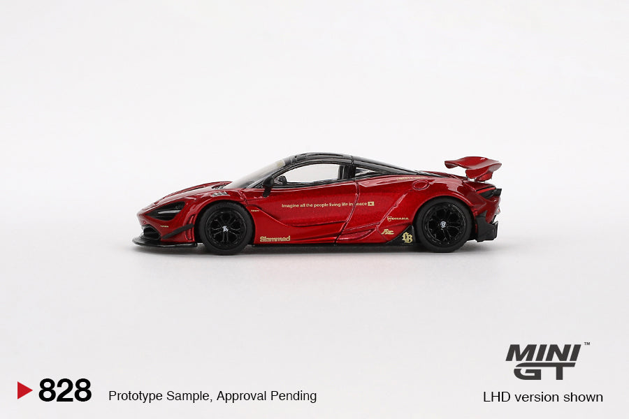 [Preorder] Mini GT 1:64 McLaren 720S LB Works Gem Red MGT00828