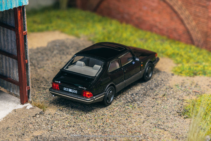 [Preorder] Tarmac Works 1:64 Saab 900 Turbo Black