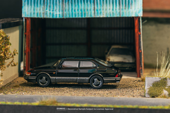 [Preorder] Tarmac Works 1:64 Saab 900 Turbo Black