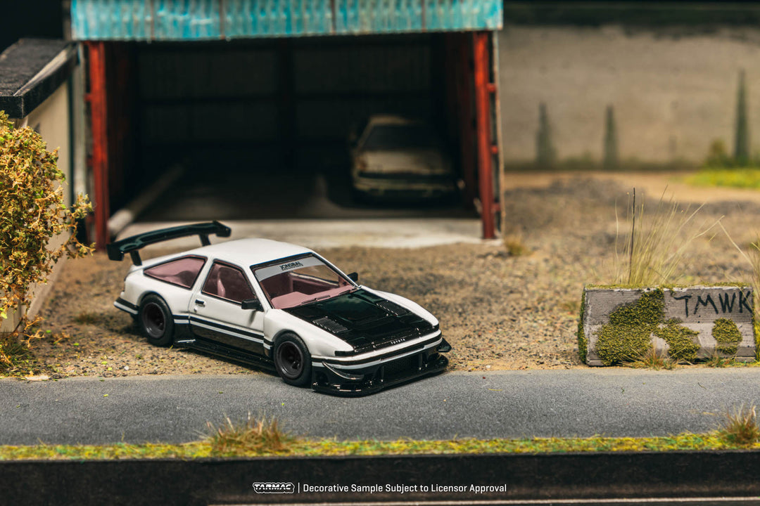 [Preorder] Tarmac Works 1:64 Toyota Sprinter Trueno AE86 Widebody by Jon Sibal Model Car + Trading Cards Combo Set