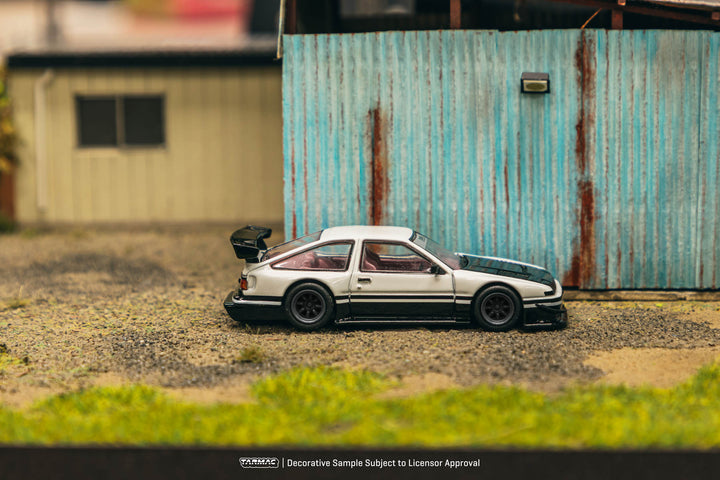 [Preorder] Tarmac Works 1:64 Toyota Sprinter Trueno AE86 Widebody by Jon Sibal Model Car + Trading Cards Combo Set