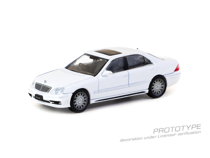 [Preorder] Tarmac Works 1:64 Mercedes-Benz S-Class Wald Alabaster White Lamley Special Edition