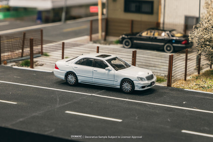 [Preorder] Tarmac Works 1:64 Mercedes-Benz S-Class Wald Alabaster White Lamley Special Edition