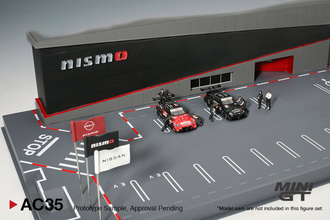 [Preorder] Mini GT 1:64 Diorama: NISSAN MOTORSPORTS & CUSTOMIZING CO. NISMO OPERATION  2024 IMSA Sebring 12 Hrs