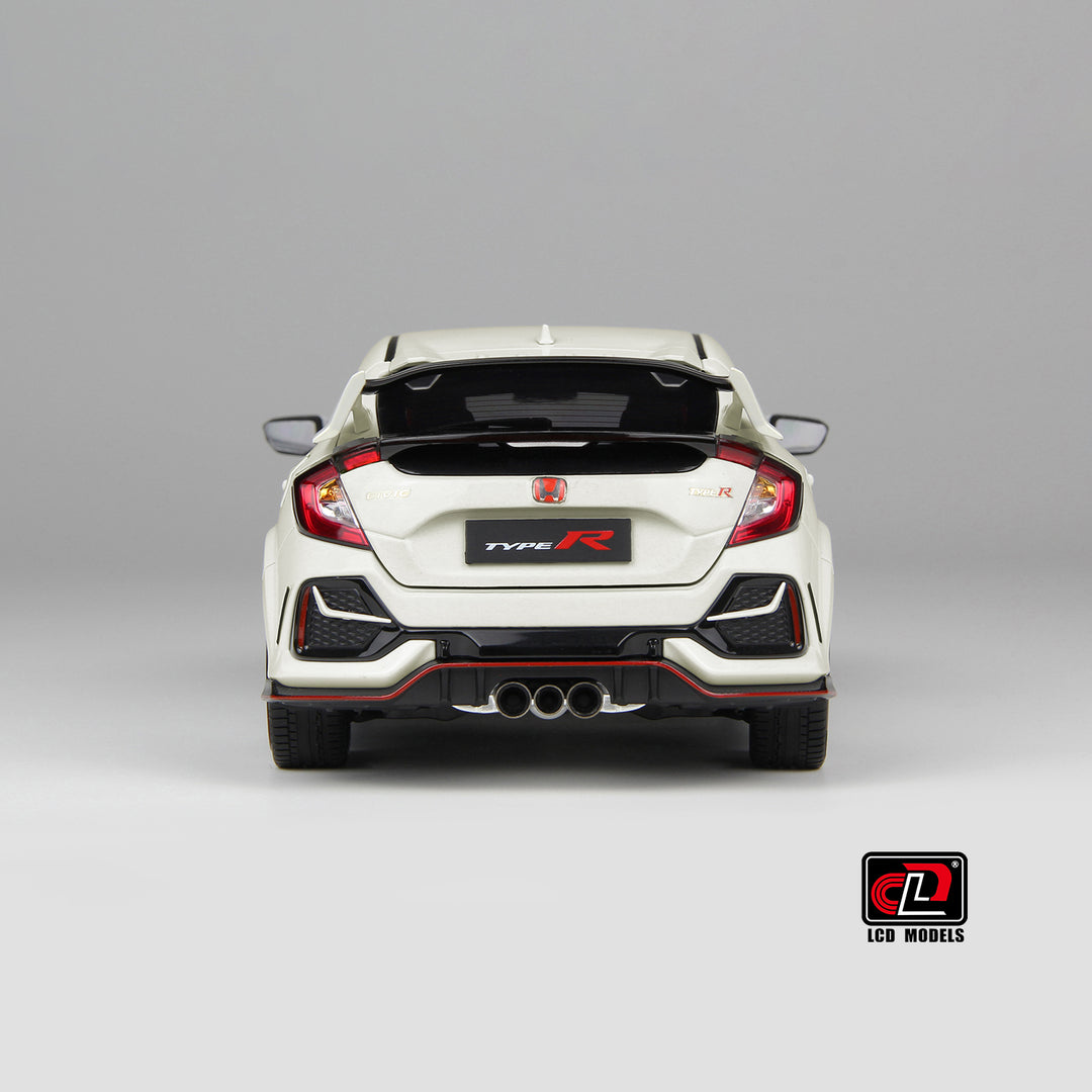 LCD 1:18 Honda Civic TYPE R FK8 - White LCD18005B-GW – Horizon Diecast