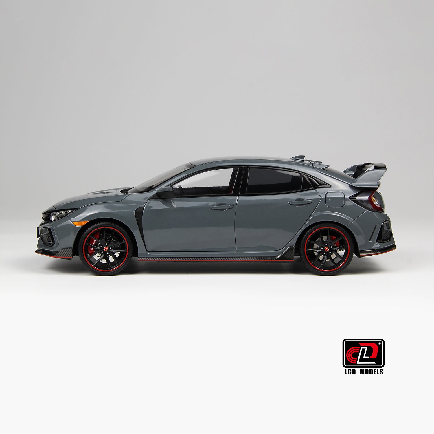 LCD 1:18 Honda Civic TYPE-R FK8 - Gray LCD18005B-GR – Horizon Diecast