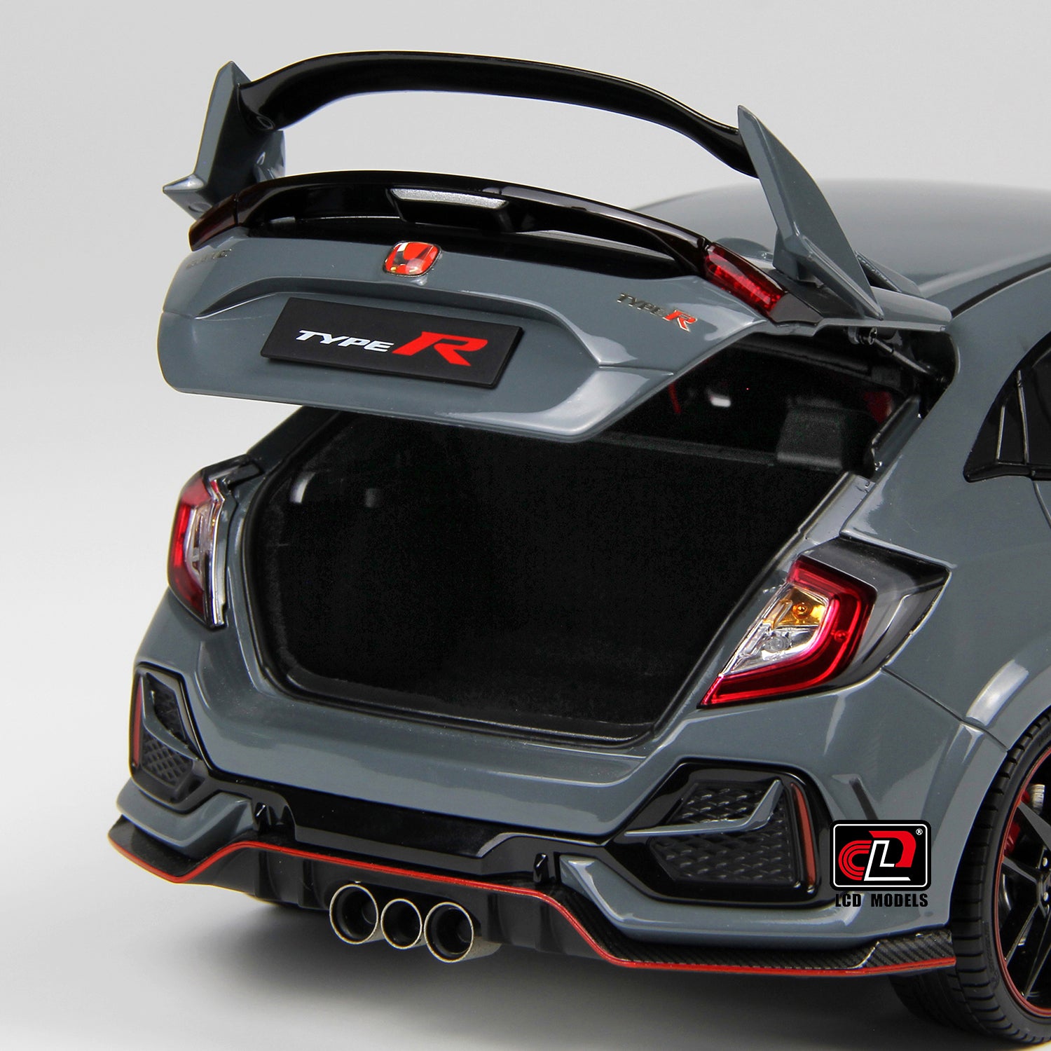 LCD 1:18 Honda Civic TYPE-R FK8 - Gray LCD18005B-GR – Horizon Diecast