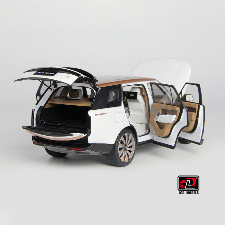 [Preorder] LCD 1:18 Land Rover Range Rover SV 2022  - White