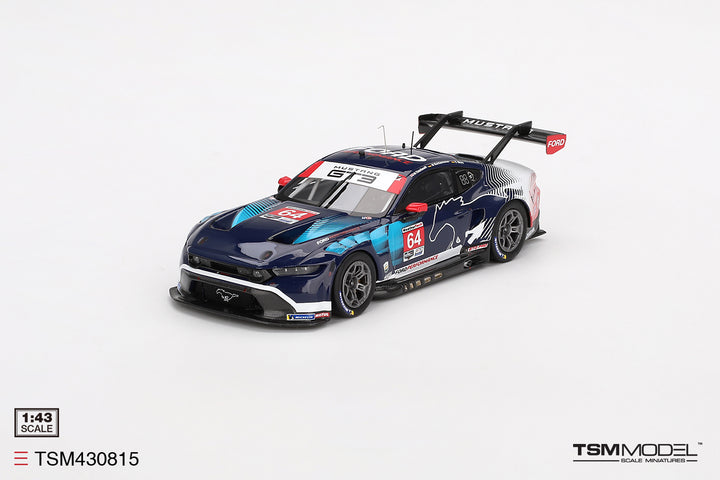 [Preorder] TSM 1:43 Ford Mustang GT3 #64 Ford Multimatic Motorsports 2024 IMSA Daytona 24hrs