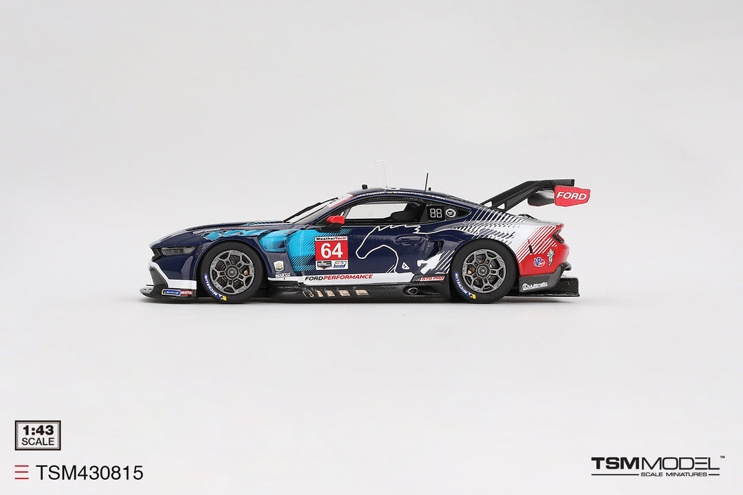 [Preorder] TSM 1:43 Ford Mustang GT3 #64 Ford Multimatic Motorsports 2024 IMSA Daytona 24hrs