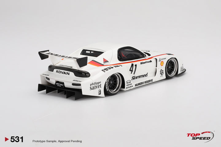 [Preorder] Topspeed 1:18 MAZDA RX-7 LB-Super Silhouette #41 Numero Reserve