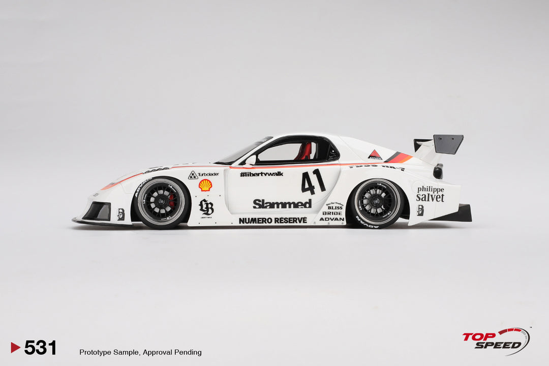 [Preorder] Topspeed 1:18 MAZDA RX-7 LB-Super Silhouette #41 Numero Reserve