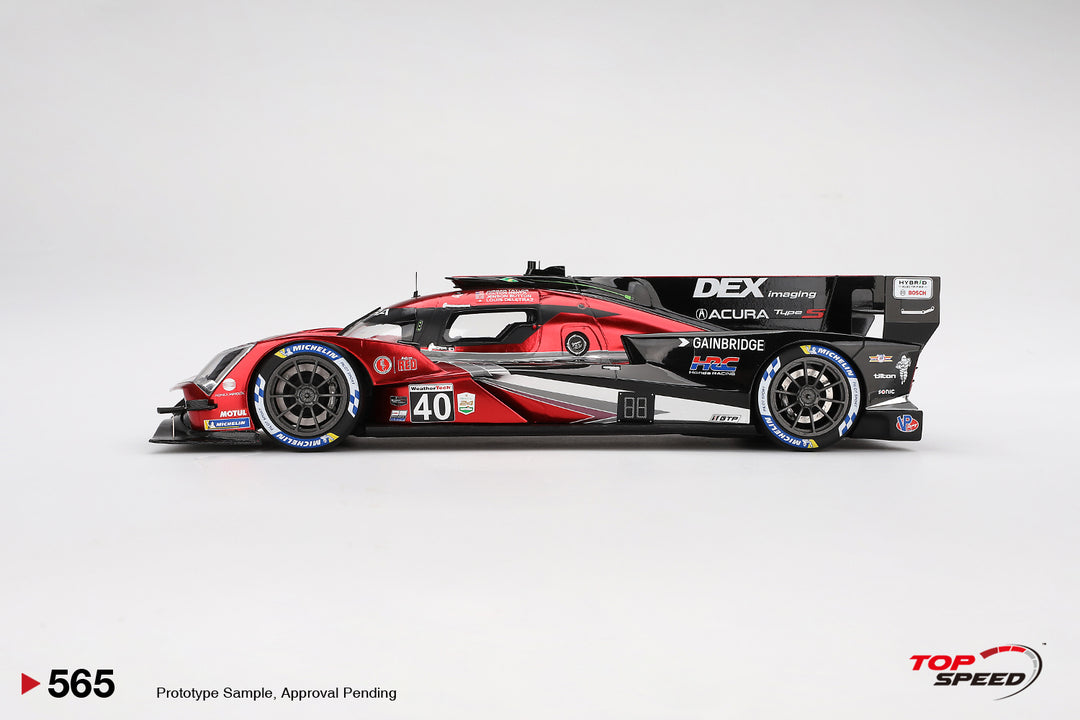 [Preorder] Topspeed 1:18 Acura ARX-06 GTP #40 Wayne Taylor Racing with Andretti 2024 IMSA Daytona 24 Hrs 3rd Place