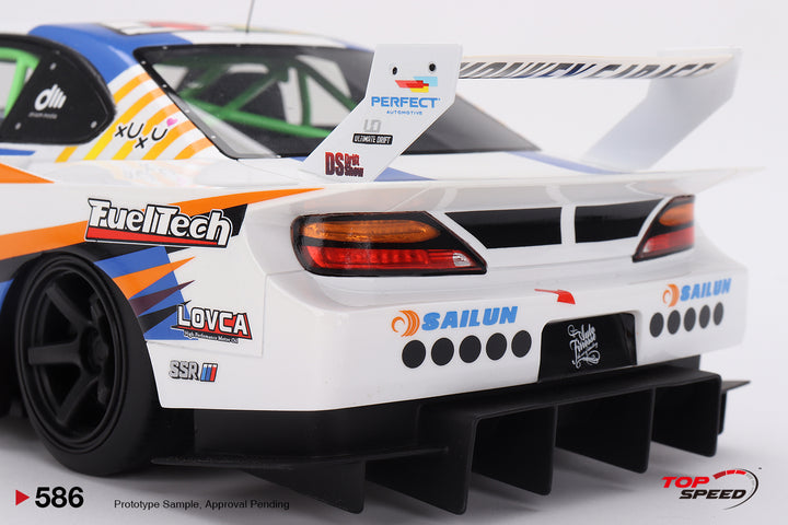 [Preorder] Topspeed 1:18 Nissan LB-Super Silhouette S15 SILVIA #555 2023 Formula Drift Japan