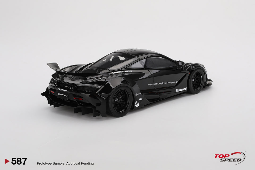 [Preorder] Topspeed 1:18 McLaren 720S LB Works Black TAS 2024