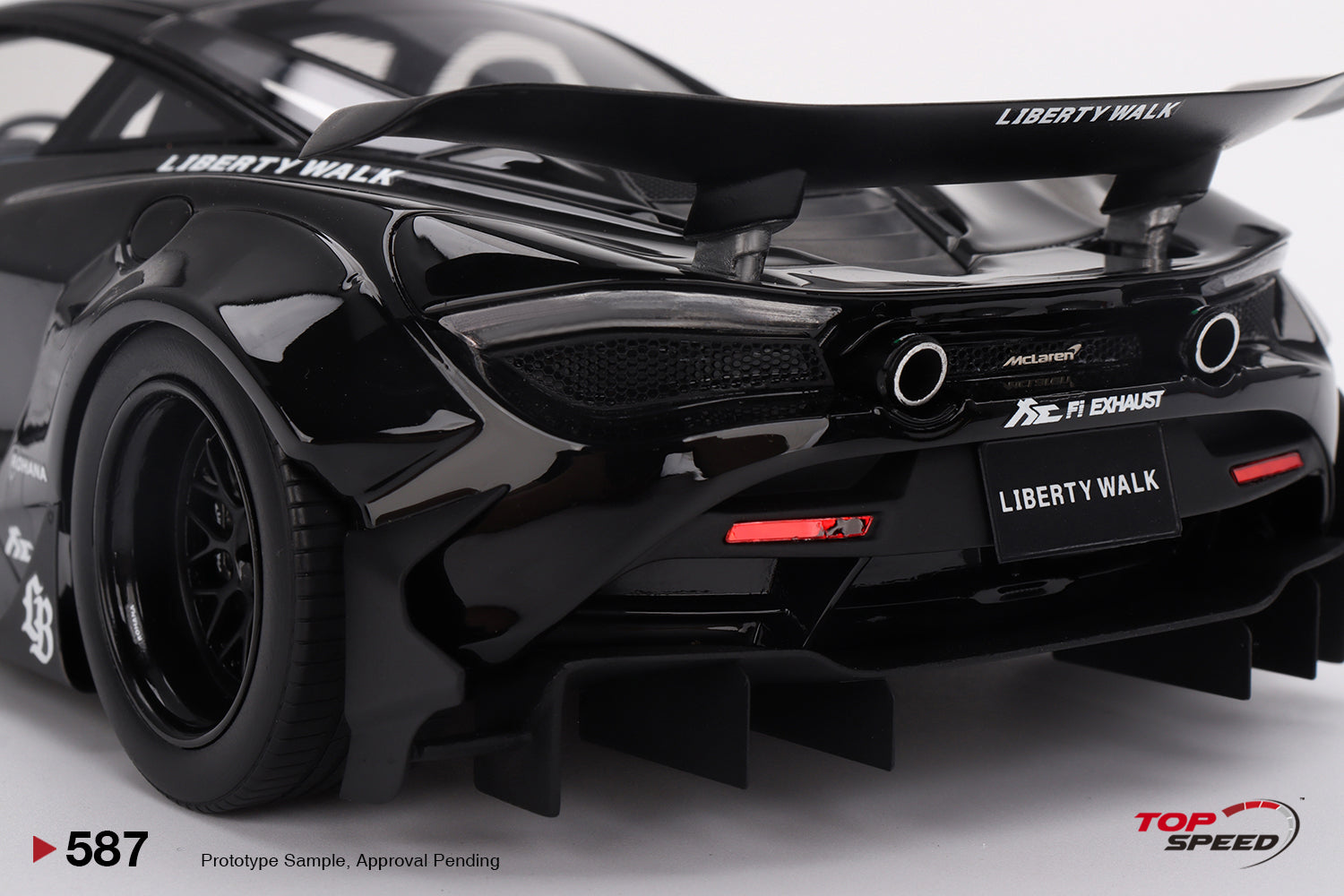 Amazon | TOP SPEED 1/18 マクラーレン 720S LB☆Works ブラック TAS 2024 完成品 TS0587 |  ミニカー・ダイキャストカー | ホビー