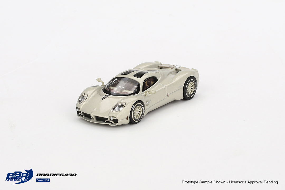 [Preorder] BBR Model 1:64 Pagani Utopia Presentation Grigio Rinascimento