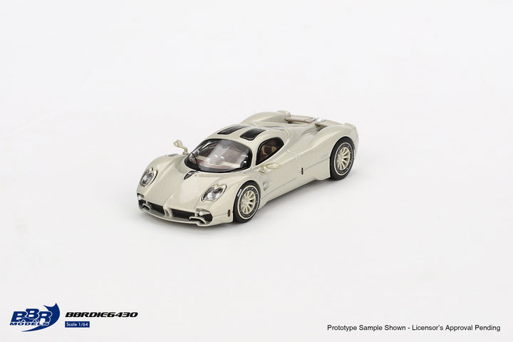 [Preorder] BBR Model 1:64 Pagani Utopia Presentation Grigio Rinascimento