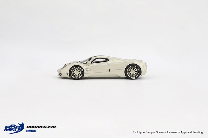 [Preorder] BBR Model 1:64 Pagani Utopia Presentation Grigio Rinascimento