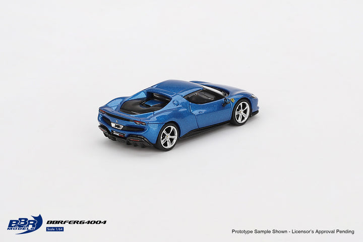 [Preorder] BBR Model 1:64 Ferrari 296 GTB Blu Corsa