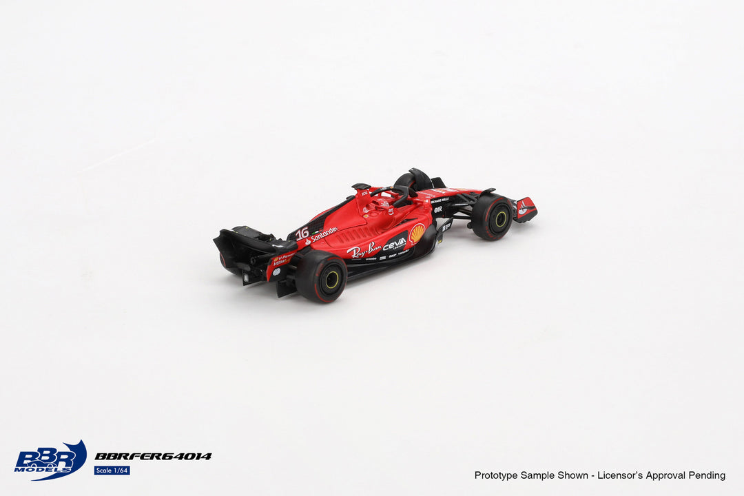 [Preorder] BBR Model 1:64 Ferrari SF23 #16 C. Leclerc 2023 Bahrain GP