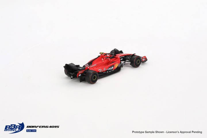 [Preorder] BBR Model 1:64 Ferrari SF23 #55 C. Sainz 2023 Bahrain GP