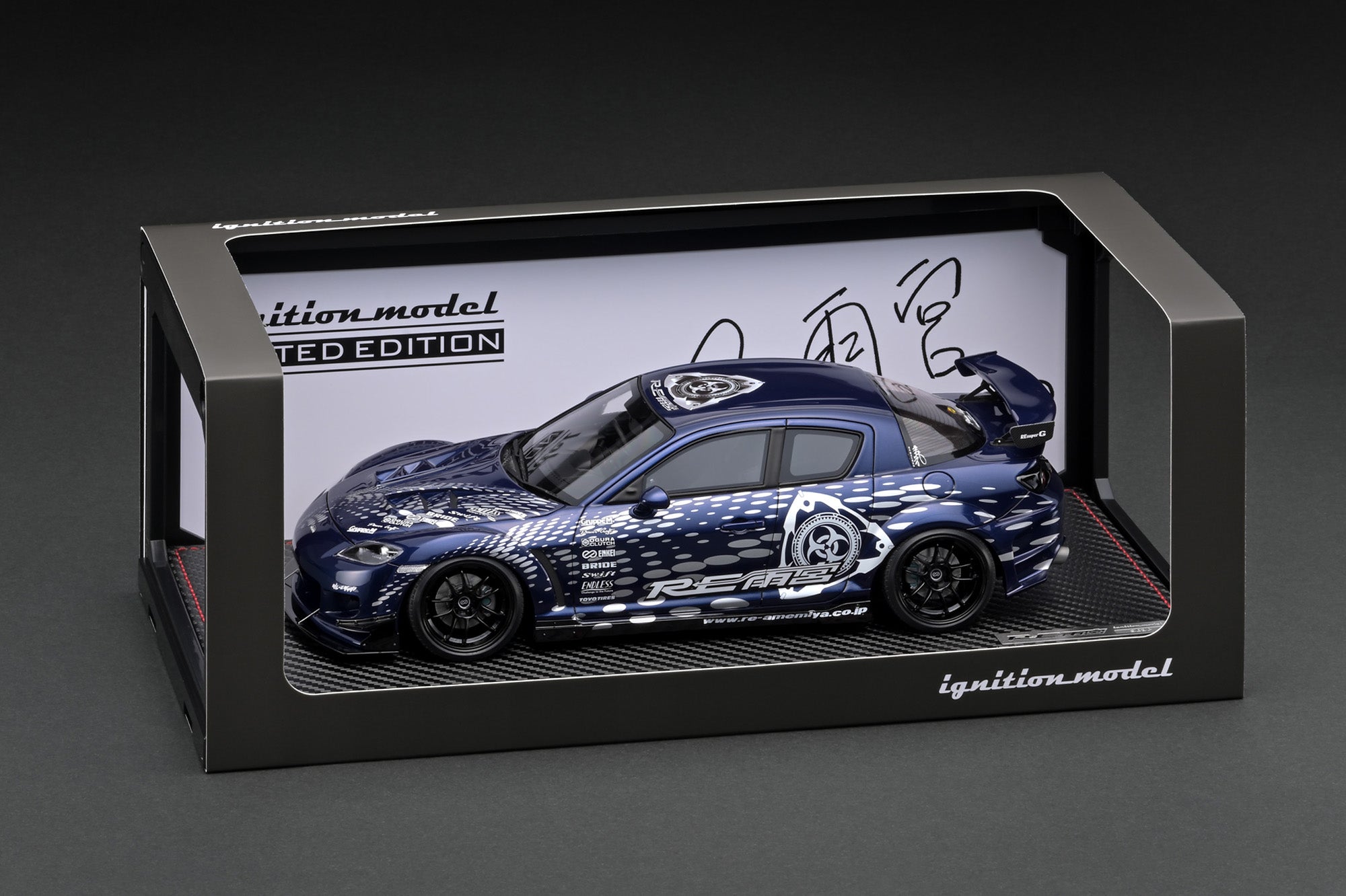 Ignition Model 1:18 Mazda RX-8 (SE3P) RE Amemiya Blue