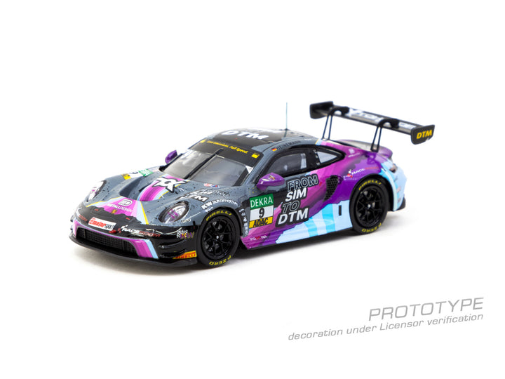 [Preorder] Tarmac Works 1:64 Porsche 911 GT3 R DTM 2023 Tim Heinemann