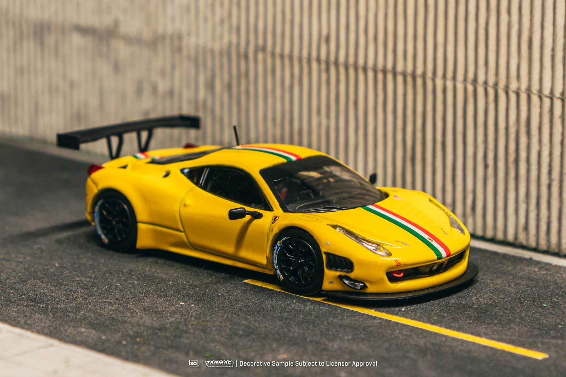 Preorder] Tarmac Works 1:64 Ferrari 458 Italia GT3 Yellow T64R-073-YL –  Horizon Diecast