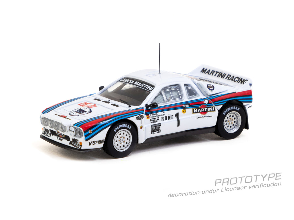ターマックワークス 1/64 ランシア 037 ラリー カタロニア 1985 Tarmac Works 1:64 Lancia 037 Rally Rally Costa Brava 1985