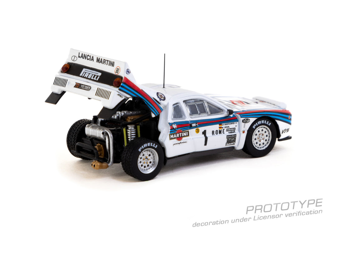 [Preorder] Tarmac Works 1:64 Lancia 037 Rally Rally Monte Carlo 1983 Winner