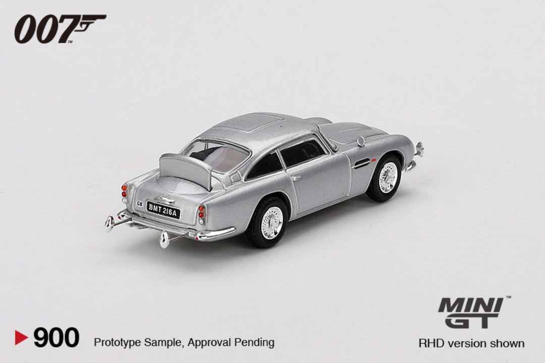 MINIGT 1:64 Aston Martin DB5 “Goldfinger” (3 Languages)