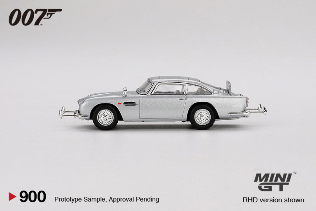 MINIGT 1:64 Aston Martin DB5 “Goldfinger” (3 Languages)