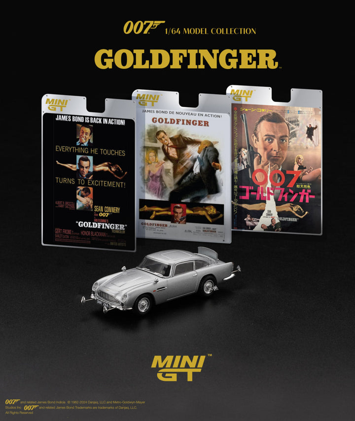 [Preorder] MINIGT 1:64 Aston Martin DB5 “Goldfinger” (3 Languages)