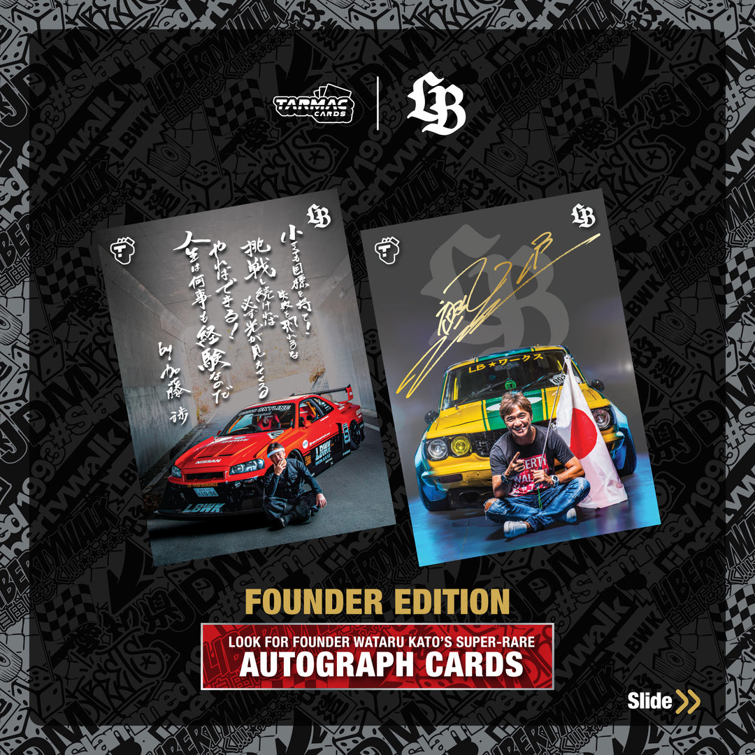 [Preorder] Tarmac Works 1:64 LIBERTY WALK COLLECTIBLE TRADING CARDS VOL.01