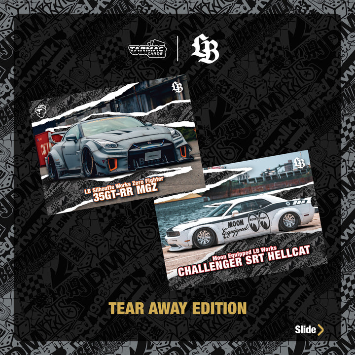 [Preorder] Tarmac Works 1:64 LIBERTY WALK COLLECTIBLE TRADING CARDS VOL.01