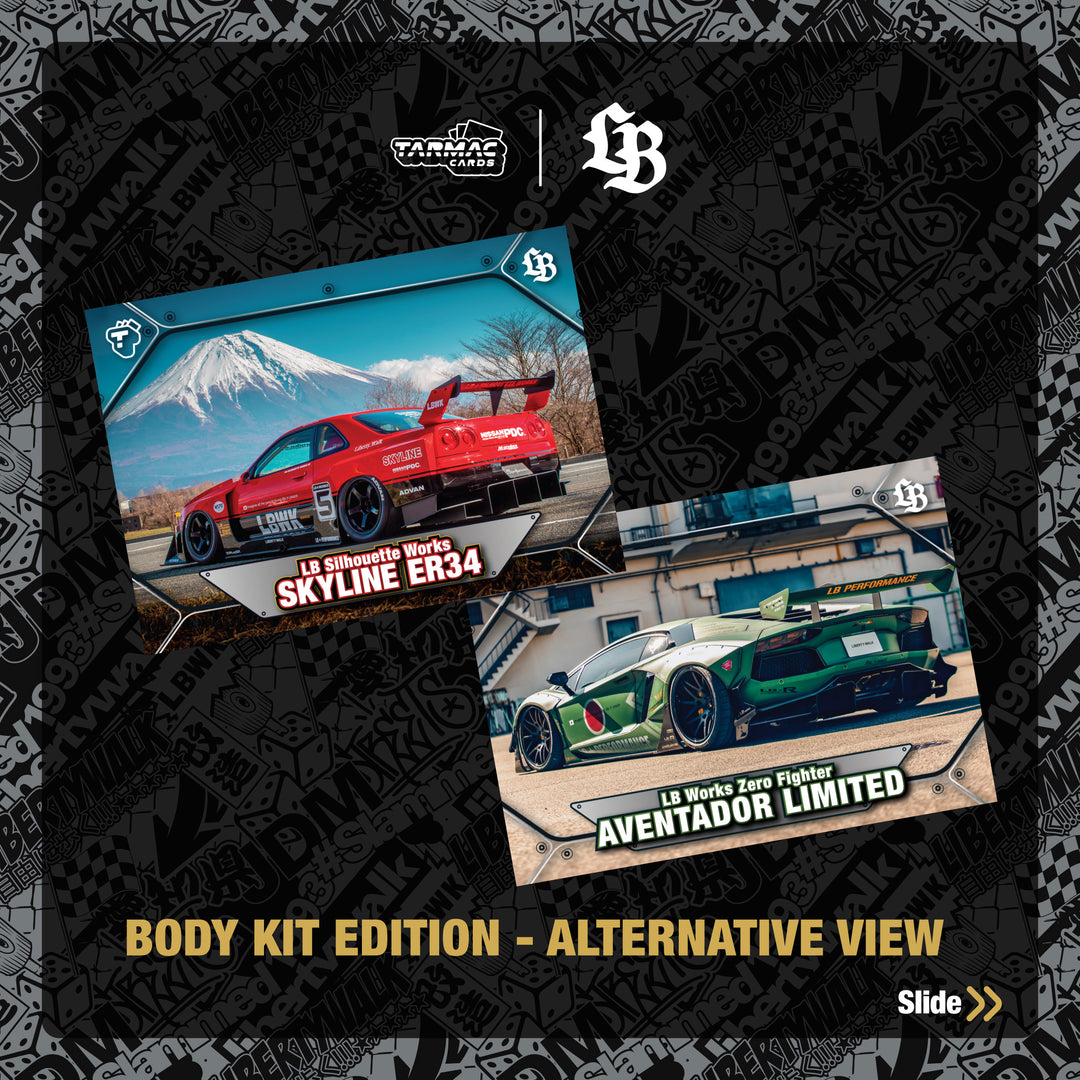 [Preorder] Tarmac Works 1:64 LIBERTY WALK COLLECTIBLE TRADING CARDS VOL.01